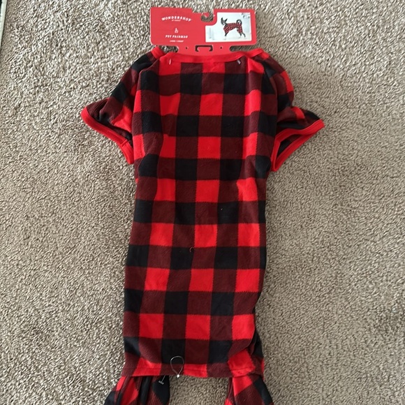 Buffalo Plaid Large Dog PJs - Picture 3 of 4